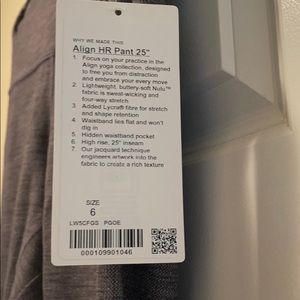Lululemon align 25”